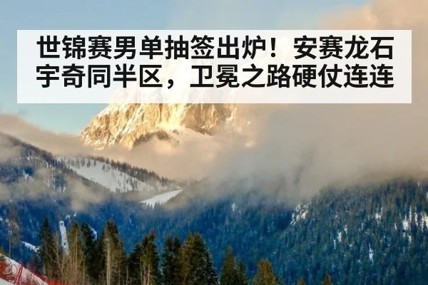 世锦赛男单抽签出炉！安赛龙石宇奇同半区，卫冕之路硬仗连连